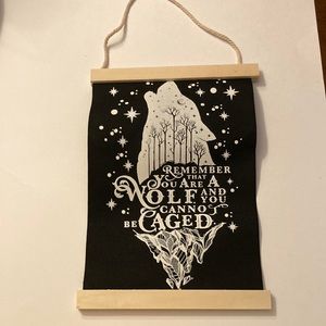 Wolf Wall Hanging